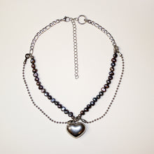 Load image into Gallery viewer, Heart of Pearl Necklace
